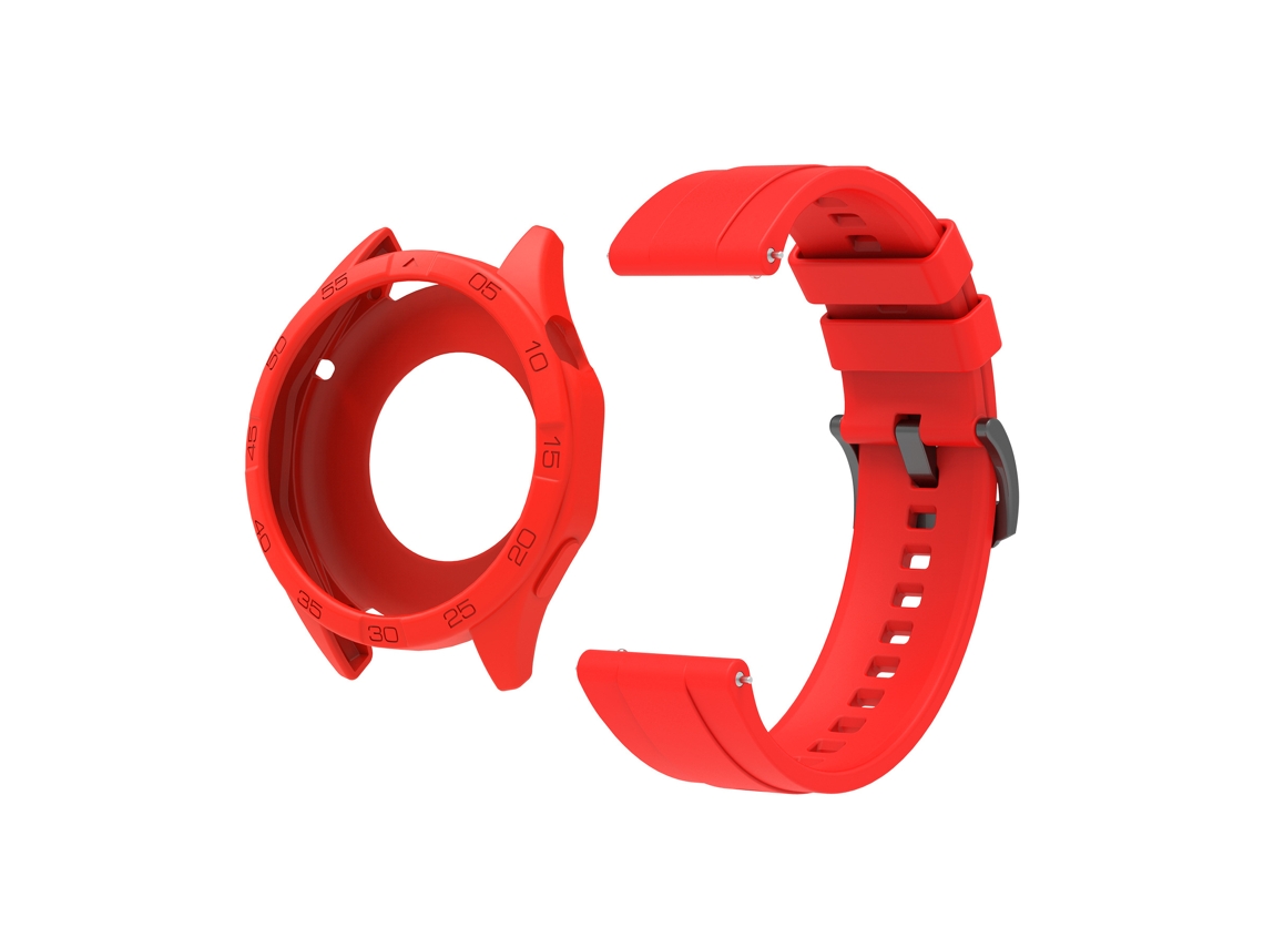 Kit de pulsera Yuysan para Huawei Watch GT5/4 de 46 mm, color rojo