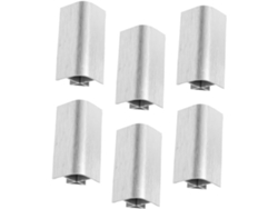Escuadras Esquina Zócalos Muebles 90° Protectores Plástico Sólido Resistentes Humedad Cocina Juego 6 Piezas
