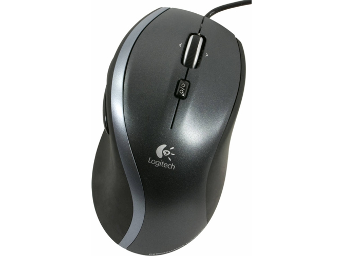 Ratón LOGITECH M500 (Láser - 1000 dpi - Negro)
