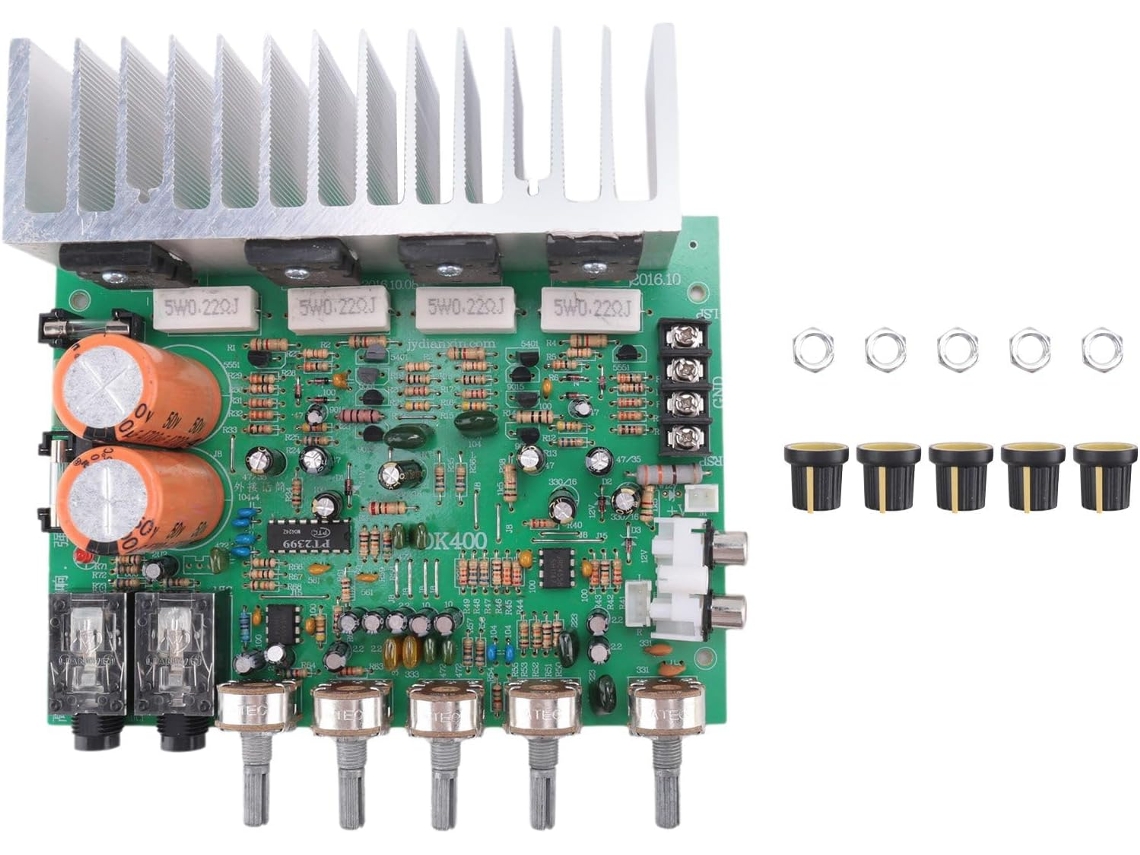Placa Amplificadora De Audio De Alta Potencia De 2.0 Canales Y 240 W Para Cine En Casa.
