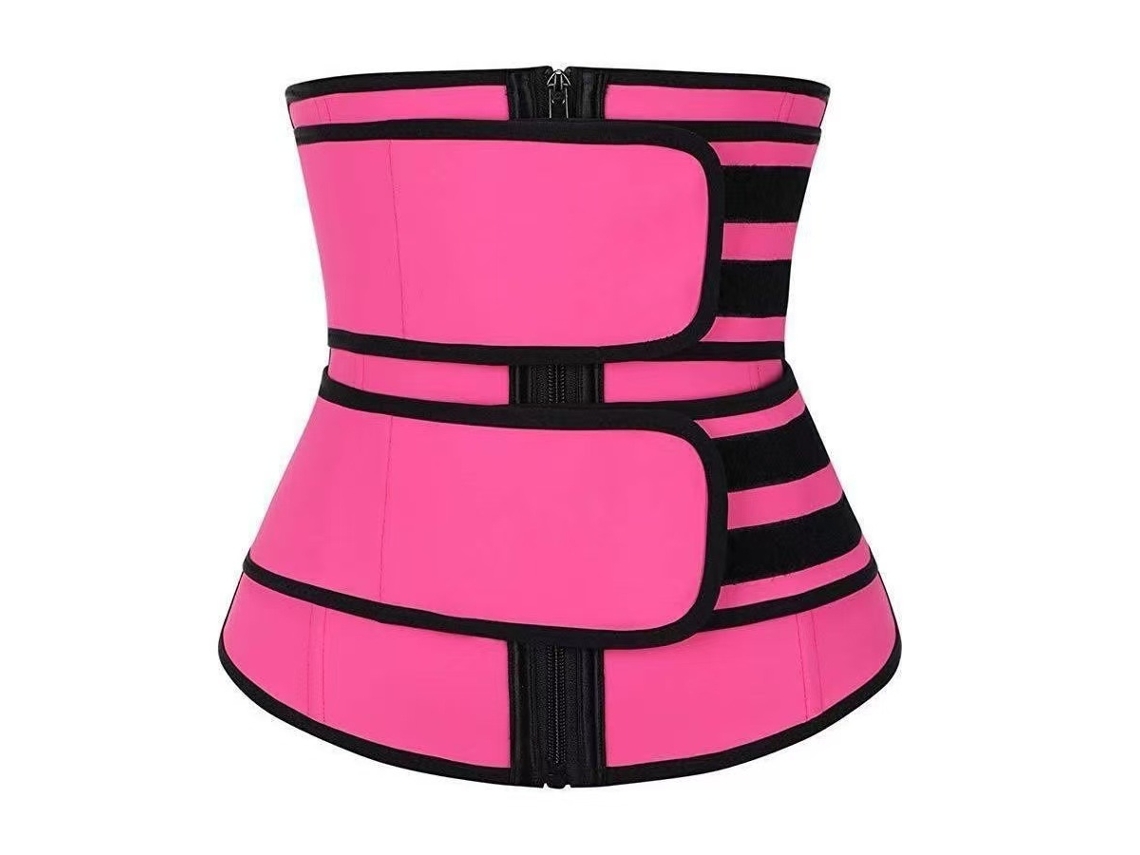 Cinta Lombar Eifson Entrenamiento Sauna Con Doble Compresión Talla M (rosa)