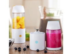 Licuadora Portátil Recargable Por Usb De 400 Ml Para Batidos, Mini Vaso Para Zumos, Batería, 15000 Rpm.