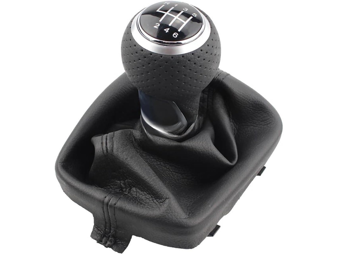 Pomo De Palanca Cambios Cuero Con Tapa Maletero, 6 Velocidades, Para Audi A3 S3 8p 2003-2012