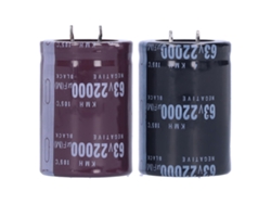 Veloriskku-condensador Electrolítico De Alumínio 22000μf 63v 105℃ 35x50mm Componentes De Armazenamento De Energia