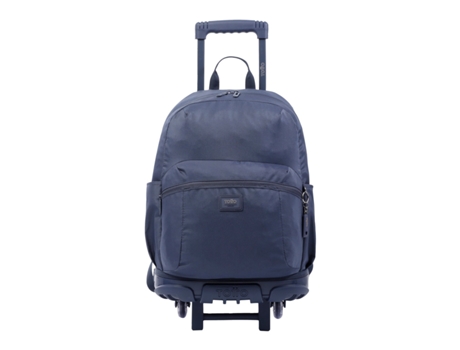 Mochila Escolar Con Ruedas Grande Azul Trik TOTTO