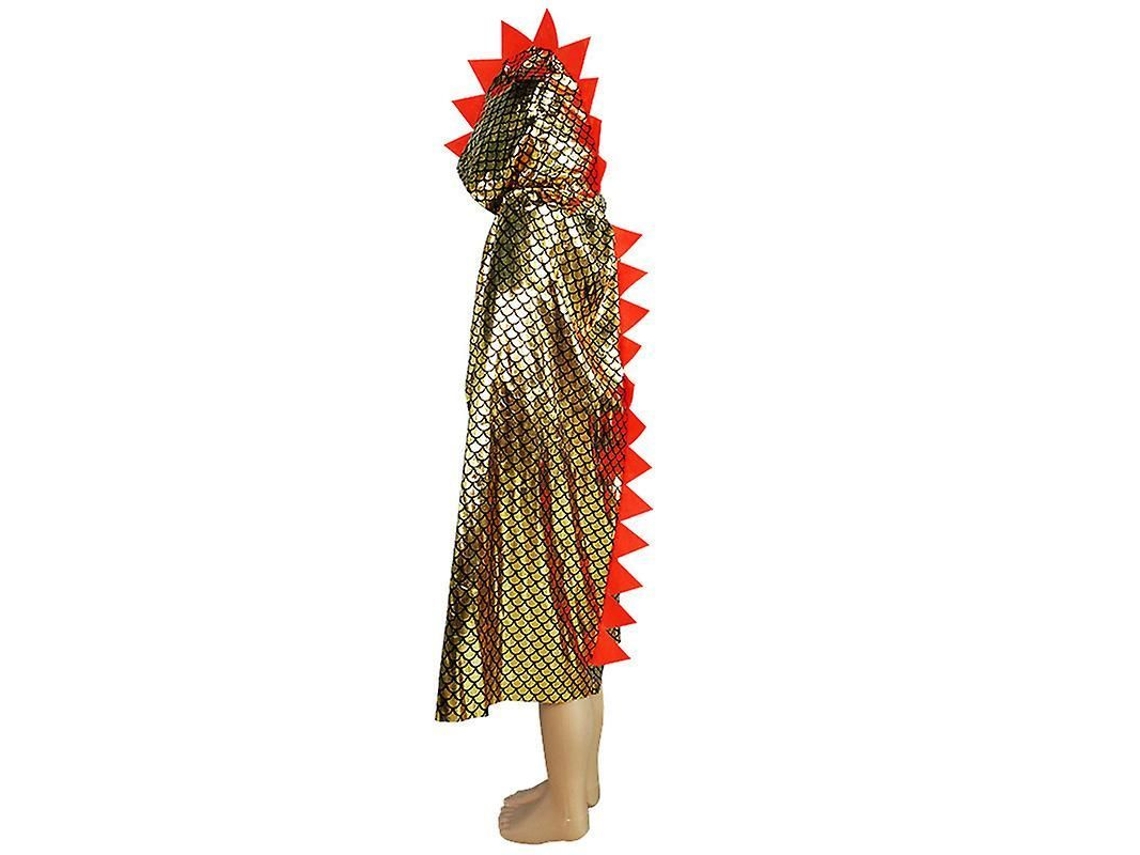 Disfraz De Capa De Dinosaurio Para Niños Con Capucha - Perfecto Para Halloween, Fiestas Y Cosplay.