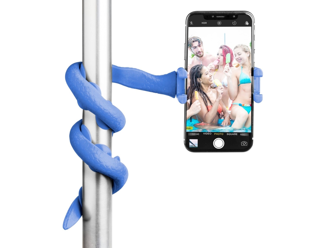 CELLY Snake Palo para Autofotos Universal Azul