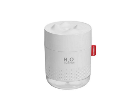 Humidificador ultrasónico de 500 ml con iluminación LED