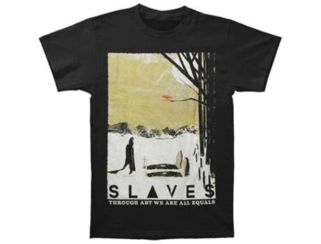 Camiseta ROCKINSTONE Slaves Through Art Album (XL)