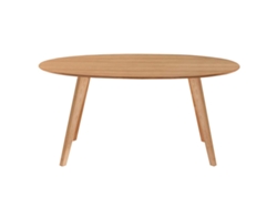 Mesa de Comedor Diseño Escandinavo Oval Roble L160 Marik MILIBOO