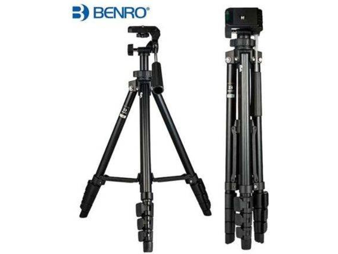 Trípode BENRO T560N (Altura máxima: 139 cm - Aluminio)