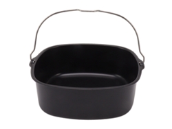 Cubo Para Freidora, Accesorio De Cocina, Metal Antiadherente, 7 Pulgadas
