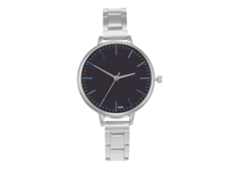 Reloj De Pulsera De Cuarzo Para Mujer, De Acero, Estilo Moderno, Elegante Y Casual, K084-g, Color Plata.