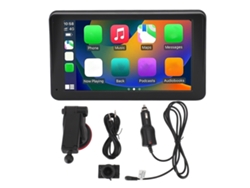 Autorradio Portátil De Doble Din Con Pantalla Táctil De 7 Pulgadas, Control Por Voz, Bluetooth Y Navegación.