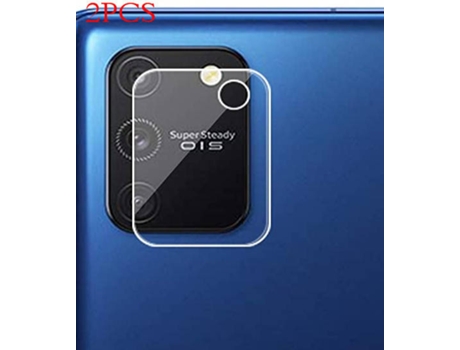 2x Protector Simples Cámara Trasera Samsung S10 Lite 2020