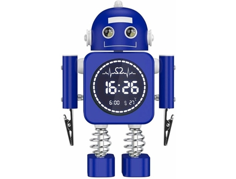 Reloj Despertador Digital Robot