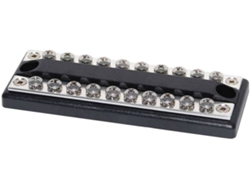 Tomada Elétrica BLUE SEA Dualbus 100A Busbar 10 Circuit Negro