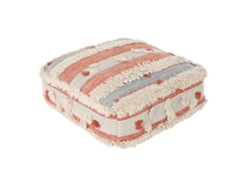 Cojin Suelo Algodon 6300 Gr, Rayas 60x60x25cm