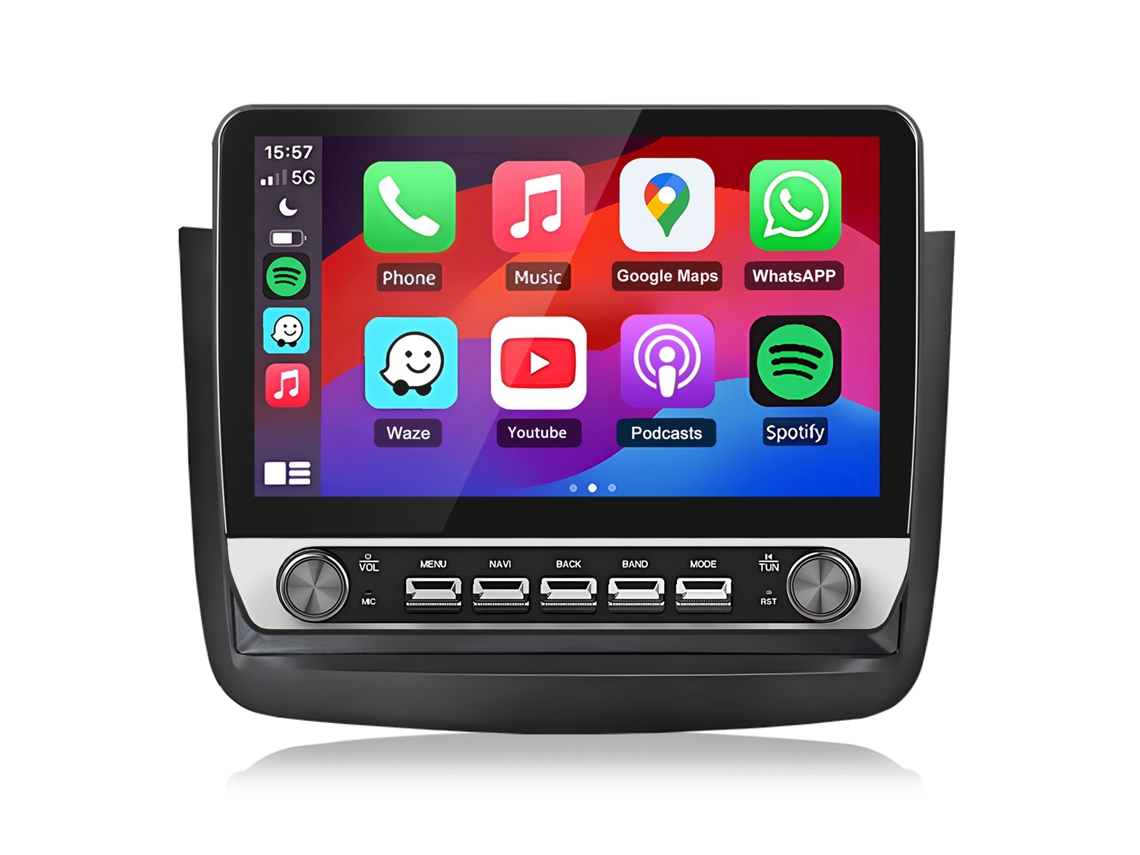 Radio PRIME KANG, Mercedes Benz Viano, Vito W639, Android 15, 2 GB + 64 GB, plug and play, Carplay/auto, inalámbrica