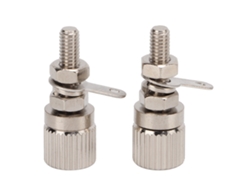 2 Terminales De Corriente M4x27mm, Larga Vida Útil, Prácticos, Compactos, Componentes Electrónicos