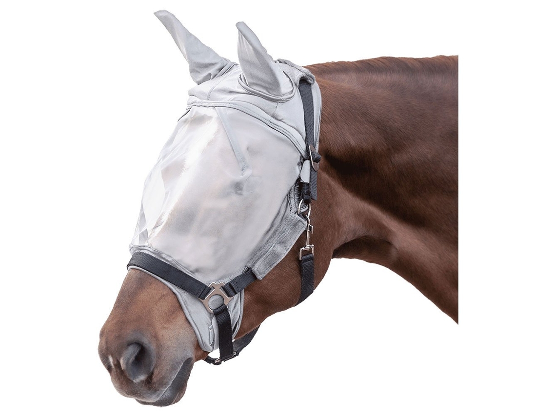 Extensão de Nariz Máscara Antimoscas Premium Cinzento Ponywaldhausen
