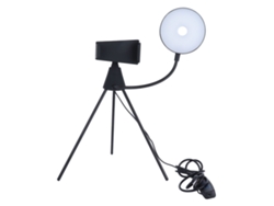 Anillo De Luz Led De 10 Niveles Con Trípode Para Maquillaje, Fotografía Y Video En Vivo Con Teléfono Celular.