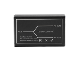 Extensor Poe De 1 A 2, Ieee802.3af/at, Repetidor Poe De Enlace Directo Para Cámaras De Seguridad.