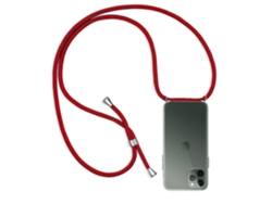 Carcasa Transparente Iphone 11 Pro Con Colgante De Nylon. Accesorio De Moda, Ajuste Perfecto Y Máxima Protección