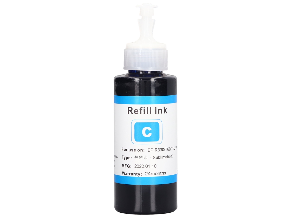 Tinta De Sublimación Recarga 100ml Para Impresoras R330 230 T60 T50 C