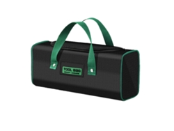 Bolsa de herramientas portátil para electricistas con costuras reforzadas, tejido Oxford resistente al agua, organizador de herramientas para exteriores.