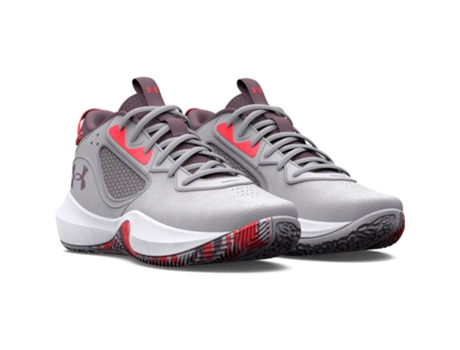 Zapatillas de Hombre UNDER ARMOUR Basquete Gs Lockdown Rojo (38)