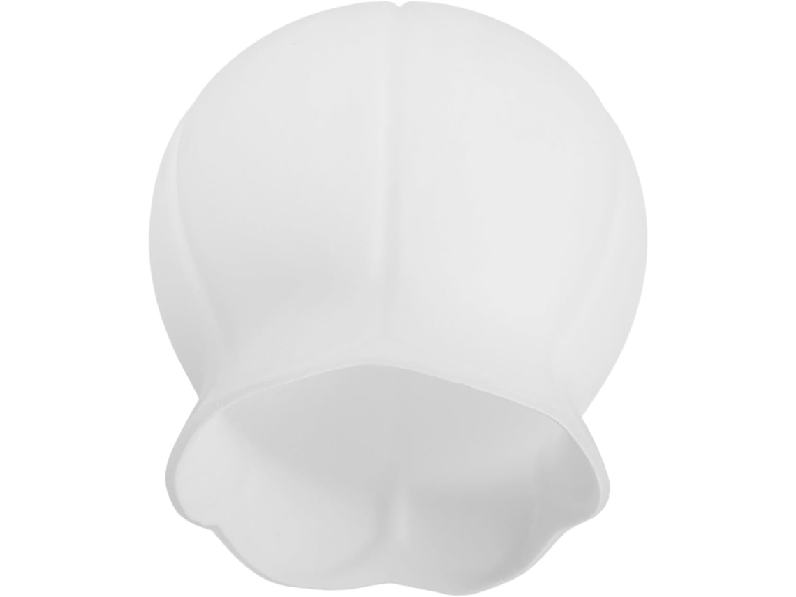 Pantalla de vidrio soplado en forma de loto, blanco lechoso, 140 x 150 mm, para lámpara colgante o Gokoco