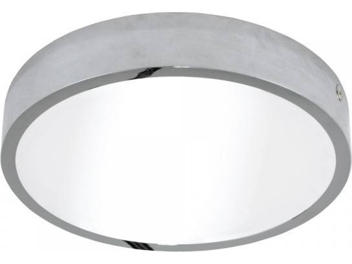Lámpara de Techo Empotrado CRISTALRECORD Kaju (Plateado - LED - 30 W - Aluminio)