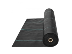 Conjunto de Tela Barrera Antihierbas 170g/m² 0,9x76,2m para Protección de Jardines Tekmaquinas