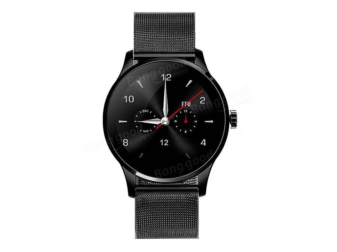 Reloj inteligente Bluetooth MTK2502 con pantalla redonda, monitor de ritmo cardíaco, podómetro, para Android e iOS Ly Ebike