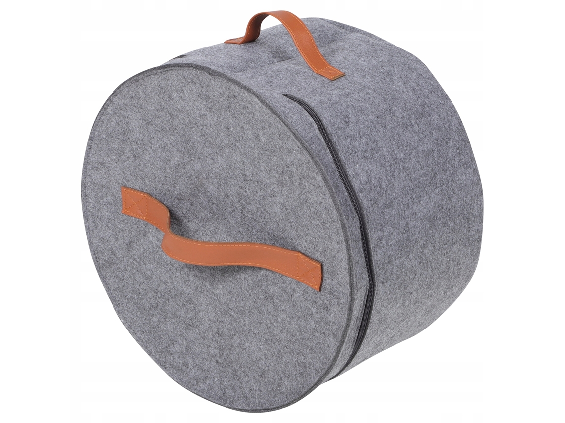 Sombrero de fieltro, caja de juguetes para niños, práctica bolsa de viaje, antipresión y a prueba de polvo.