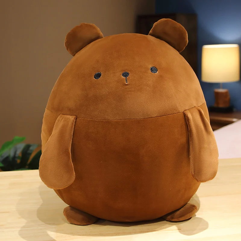 (marrón, 55 Cm) Cojín Para Abrazar Con Forma De Conejo Y Oso De Patata, Tamaño Adulto, Cojín Para Sofá, Cojín Creativo