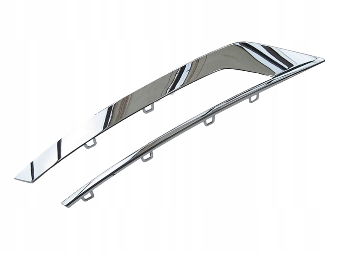 Tira cromada para parachoques de la parrilla izquierda del V90 II OE 31425448 VOLVO