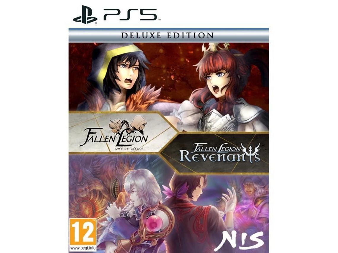 Videojuego - NIS AMERICA - Fallen Legion Rise to Glory - Paquete doble Deluxe - PS4 - RPG