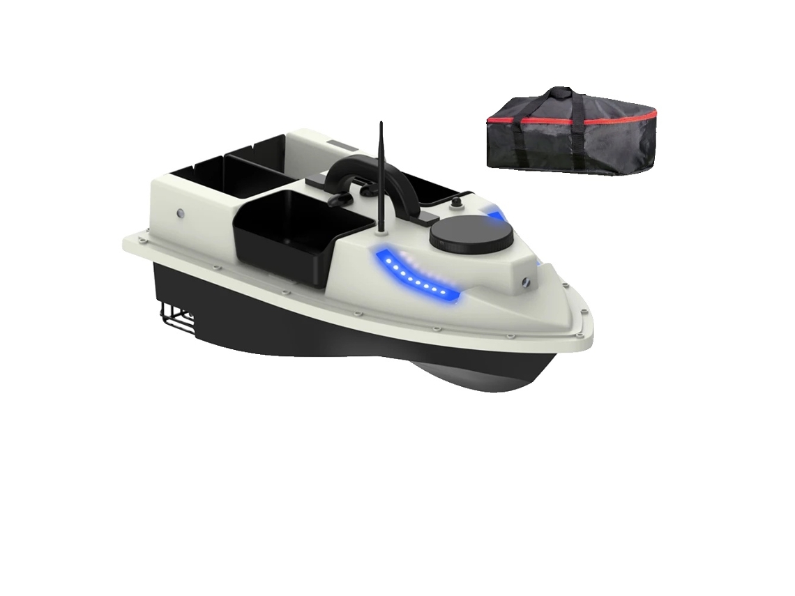 Barco cebador, navegación GPS, alcance de control de 600 m, batería OEM de 12000 mAh