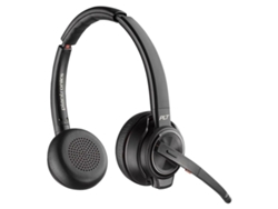 Auriculares con Micrófono POLY SAVI W8220/A (Negro - USB-C - Bluetooth)