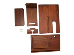 Base De Carga Multifuncional De Madera Para Teléfono Móvil, Llaves, Cartera, Gafas Y Escritorio.