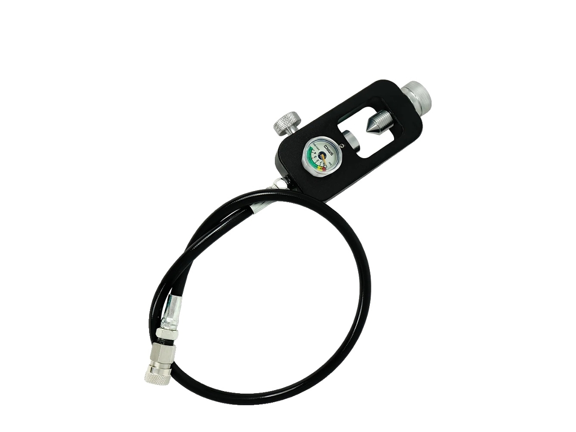Adaptador para recarga de cilindros de buceo, material duradero, diseño compacto, S 02 OEM
