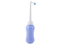 Botella De Bidé Portátil De Viaje De 450 Ml Con Pulverizador Manual Para Higiene Personal Femenina, Limpiador De Plástico.