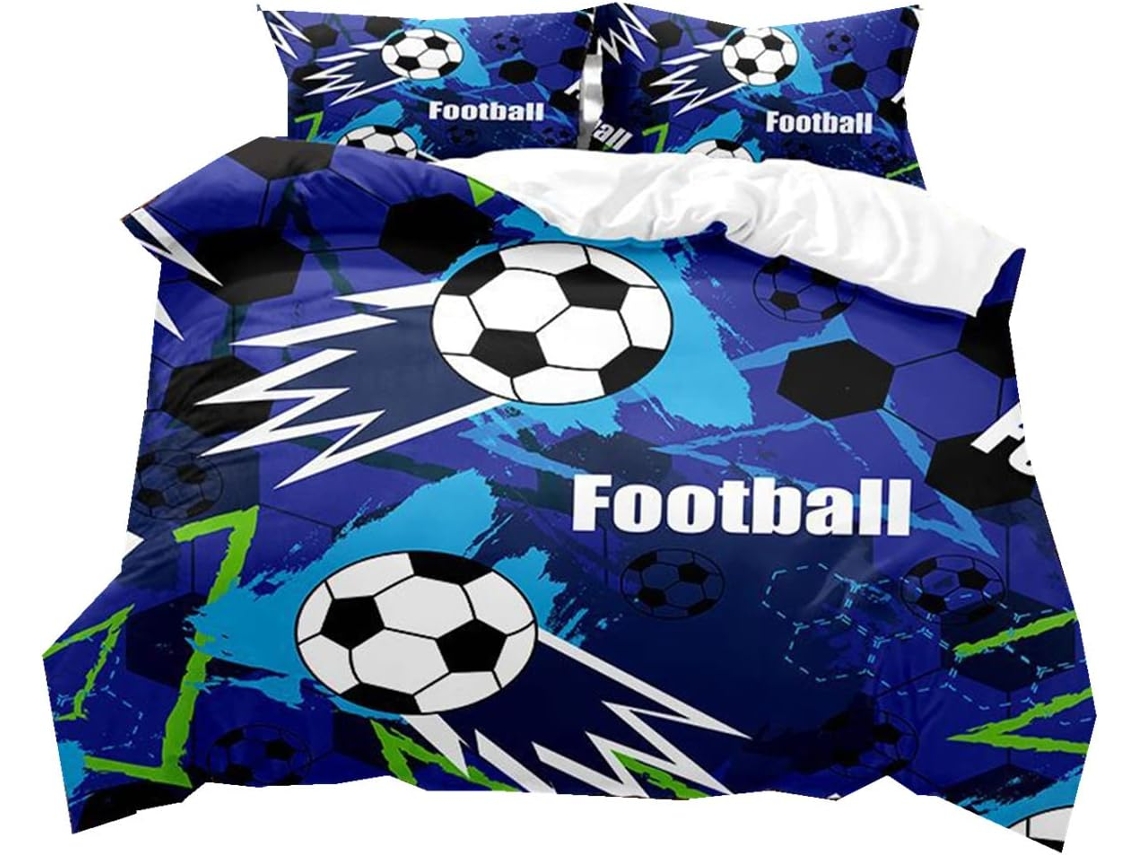 Juego Ropa Cama Estampado Juego Niños Funda Nórdica Almohada 140 X 200 Cm 50 75 220 240