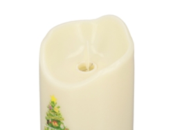 Rebe-lâmpada De Velas Led Sem Fogo Com Bateria Simulação Decoração De Natal Bz2863‑w‑2