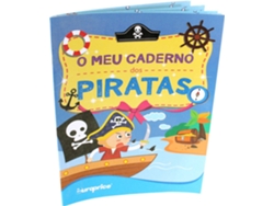 Libro O Meu Caderno dos Piratas de Europrice (Portugués)