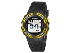 Reloj Deportivo Digital Impermeable Con Luz De Fondo Pulsera Suave Niños Oro