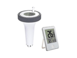 Termómetro digital para piscinas GOKOCO con respuesta de frecuencia, pantalla LCD, frecuencia flotante, clasificación IPX7, para piscinas y estanques.