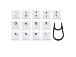 13 Teclas Retroiluminadas Texturizadas Para Logitech G813/g815/g915/g913 Tkl Con Interruptores Tácticos Rgb
